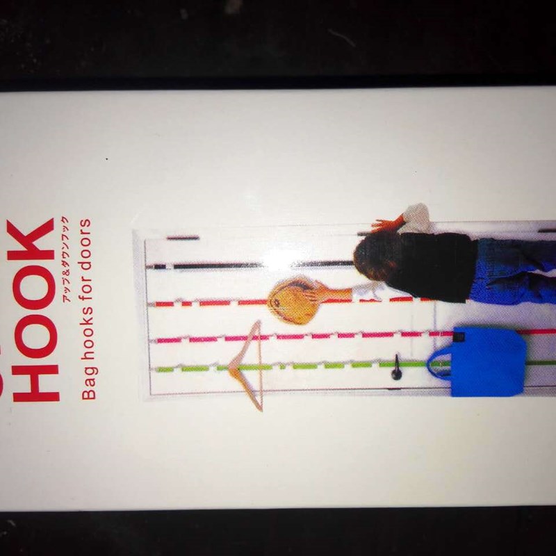 TV产品  UPDN HOOK可调节门后挂钩 多用门背式挂绳挂钩