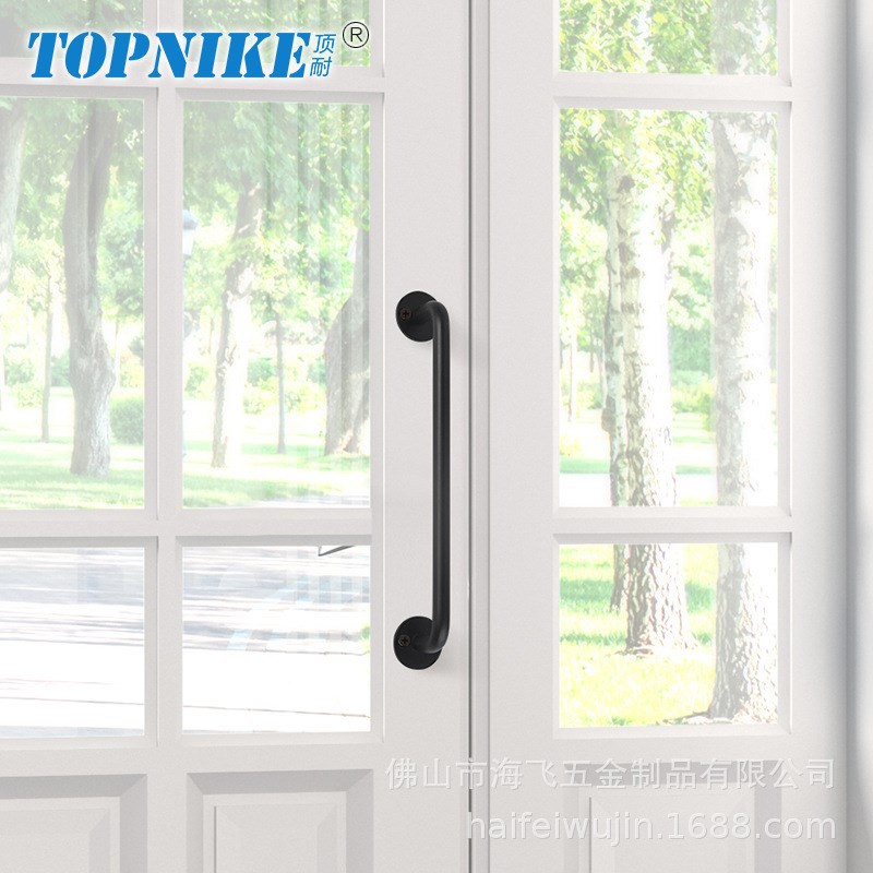 顶耐推拉门拉手窗户把手门窗铁门木门谷仓门移门柜门抽屉手把明装