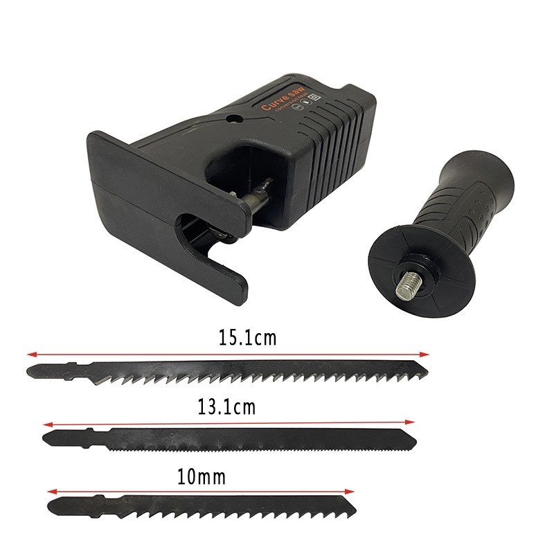 持便捷式电动马刀锯往复锯改装电锯电钻转曲线锯家用木工切割