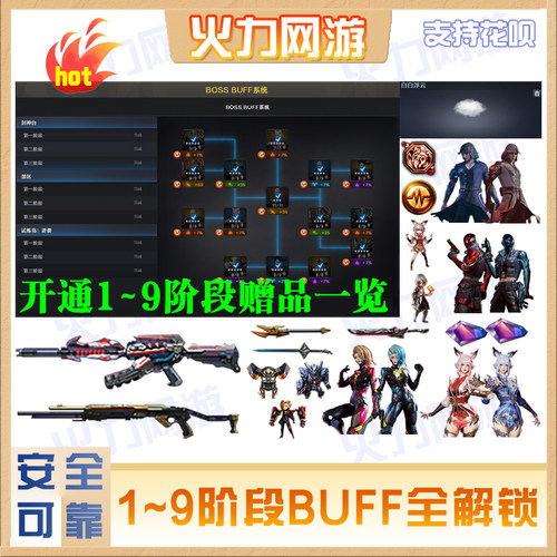 cf穿越火线端游试炼岛挑战阶段1-9全区可接安全手工绿色靠谱