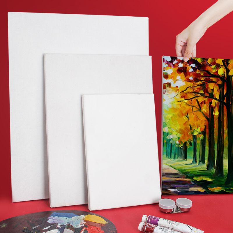 天润森油画框油画布丙烯颜料油画板布面亚x麻专业款大画材练习材