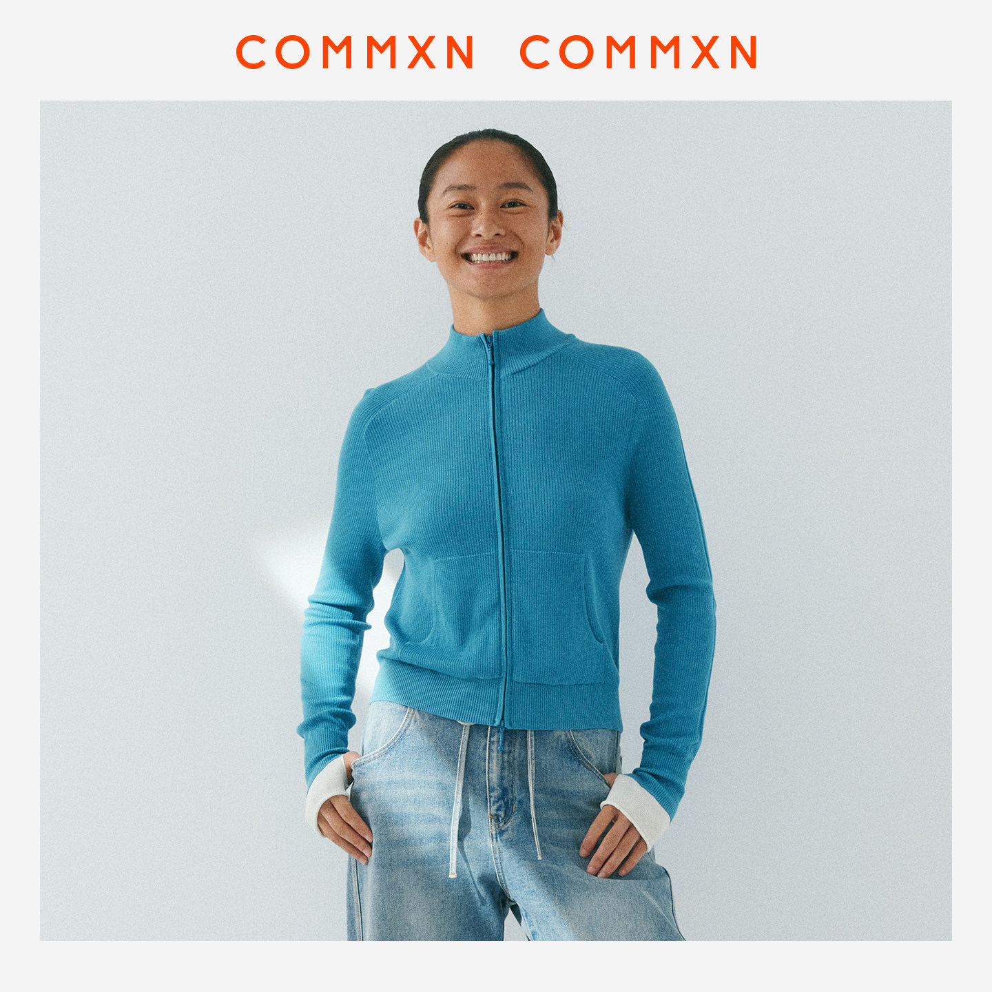 COMMXN·丝棉慢跑开衫