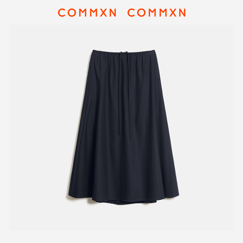COMMXN·羊毛伞裙24年冬季