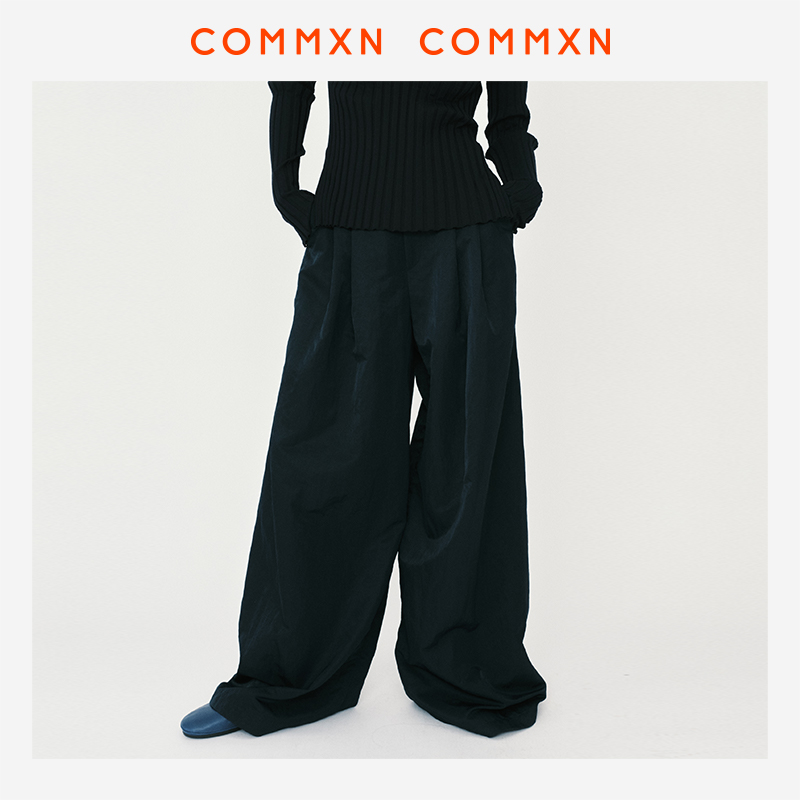 COMMXN·大步走阔腿裤25年春季