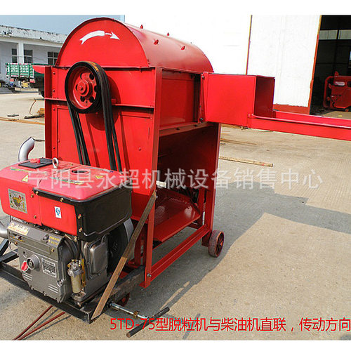 批发稻麦脱粒机小麦打场机脱粒干净高粱谷子打粒机汞北大豆脱粒机