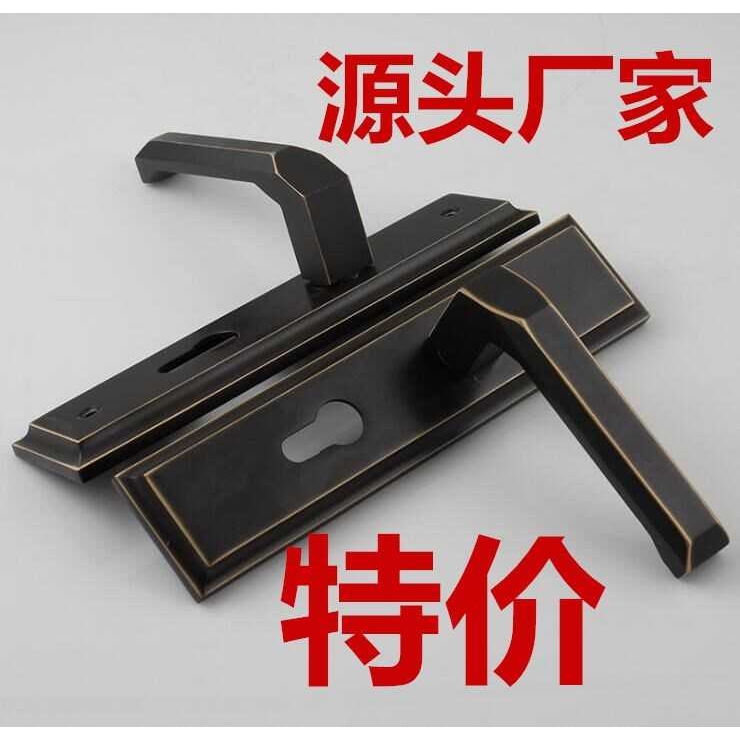 全铜欧式门锁 铜门锁 全铜 全铜门锁 卧室 门锁全铜入户 纯铜门锁
