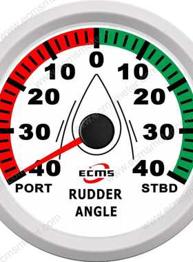 ECP船舵表PORT-STBD指示方向表船用配件舵角指示表Rudder angle