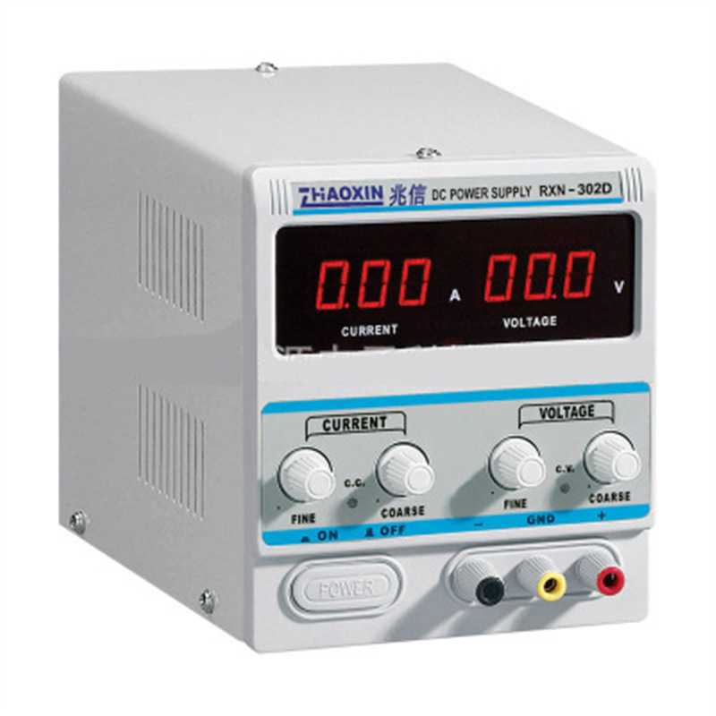供应兆信30V2A单路输出数显可调直流稳压电源RXN-302D恒流源