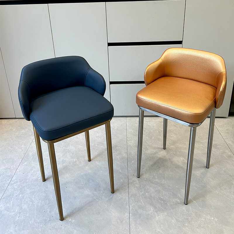 珠宝店眼镜店专用柜台椅子不锈钢前台吧椅手机店金银首饰店金店凳