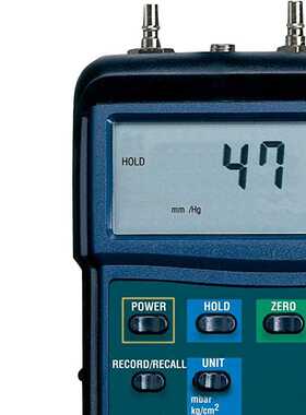 Extech 407910 重型 29psi 差压压力压力计