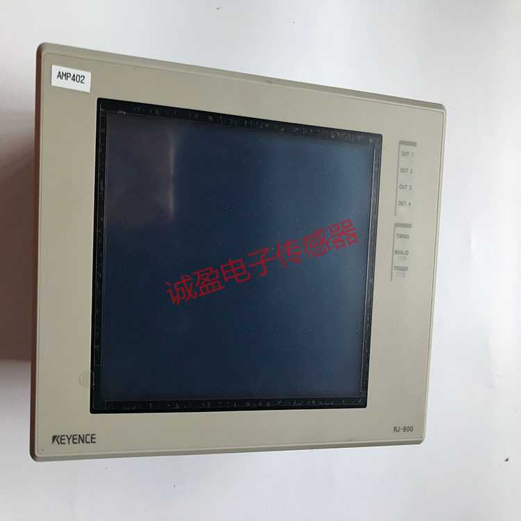 KEYENCE基恩士触摸屏模拟量信号控制器显示器传感器 RJ-800