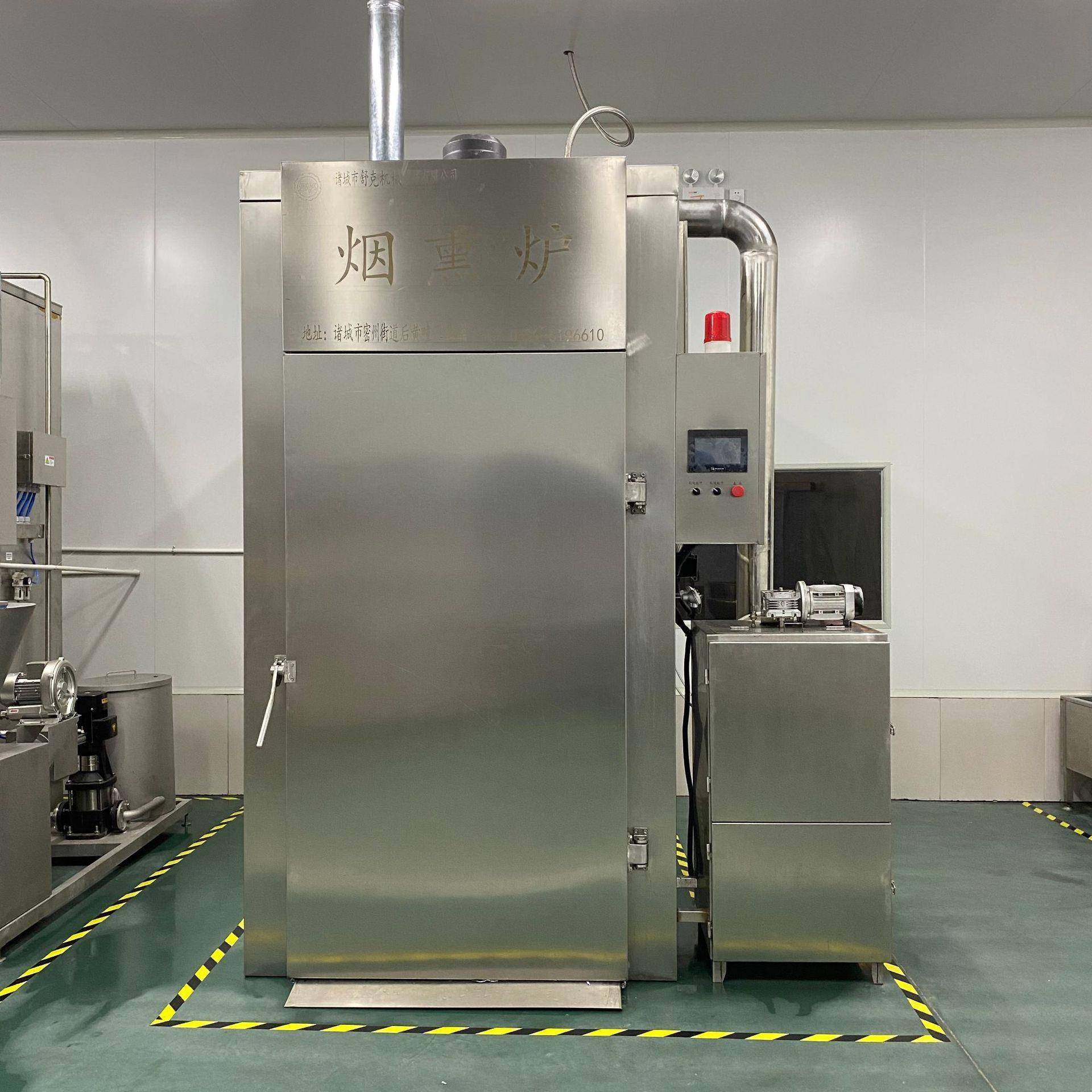 现货厂家250型红肠烟熏炉湖南腊肉腊肠熏蒸烤炉贵州豆干烟熏炉