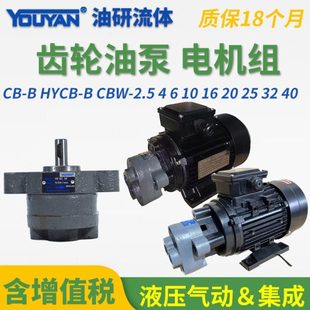 50R63TH 40Y B2.5 HYCB齿轮泵CBW双耳Y法兰CB
