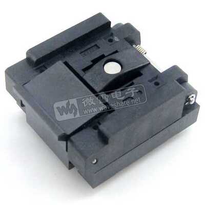 QFN24 MLP24 MLF24 IC引脚间距0.5mm编程座 测试座QFN-24B-0.5-01