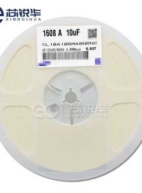 CL10A106MA8NRNC(20%)0603 106M 10UF X5R 25V原装陶瓷贴片电容器