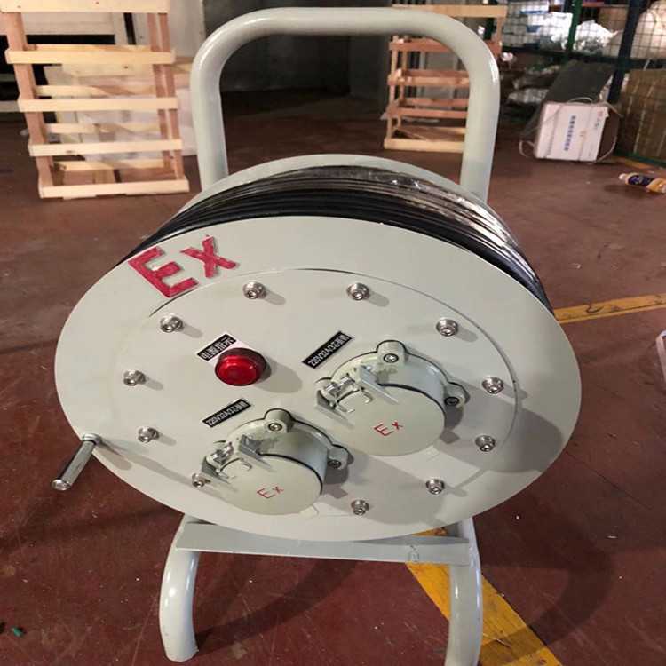 220V/380V移动电缆盘 50米防爆电缆盘 两相三线/三线四线绕线盘