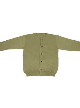 VLEN 老式78式绒衣绒裤套装防寒冷库煤矿工适用 军绿劳保服加绒