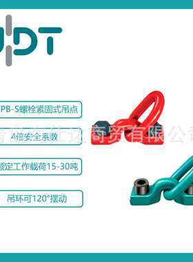 供应德国JDT起重吊环TPB-S型螺栓紧固式吊环