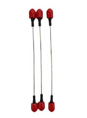 10G SMA母对母 SMA-KB2半钢SFT50-1 RF 射频同轴测试线RG047 10CM