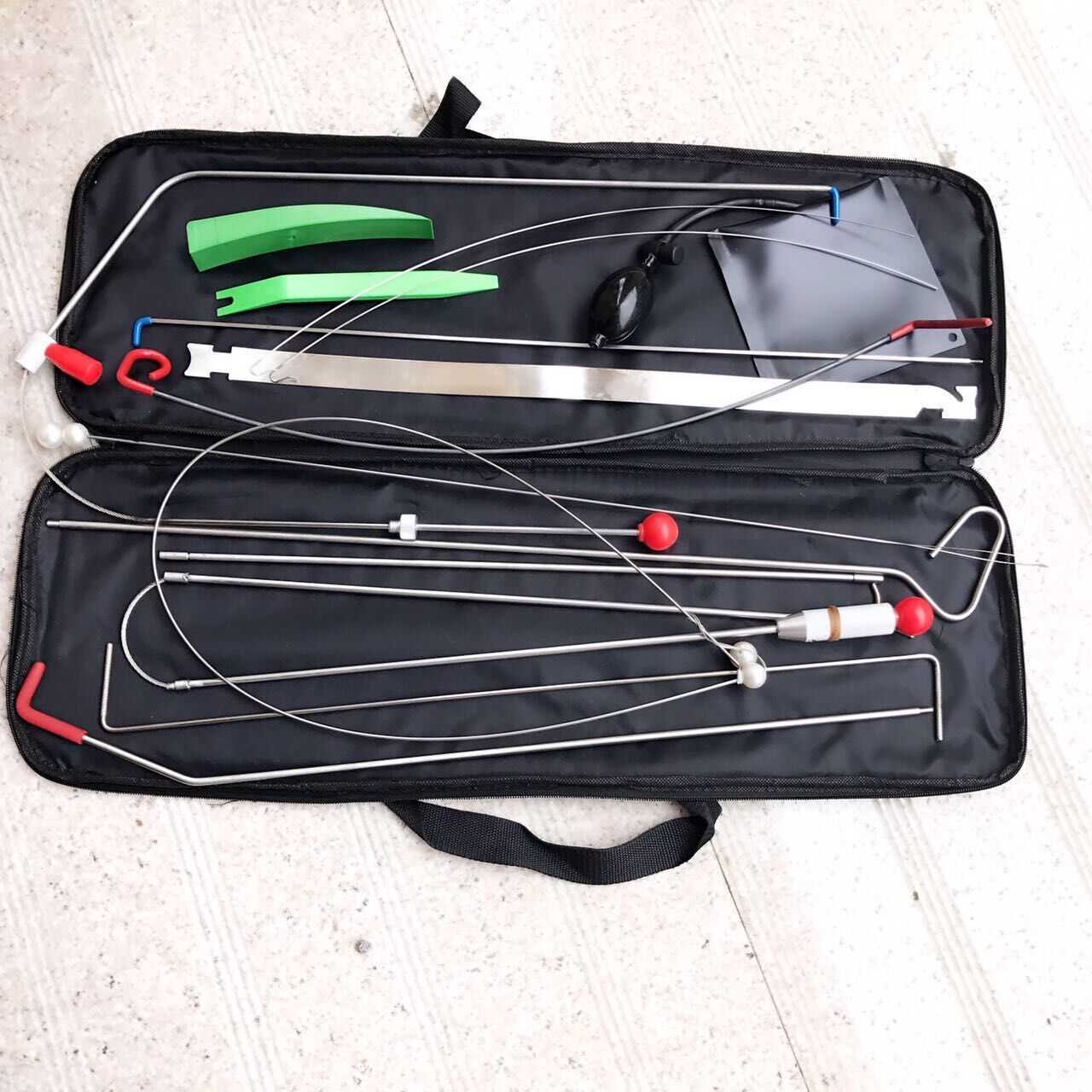 全套long reach grabber 修门专用工具 冰雹坑划痕撬棍弯钩套装