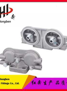 商用车柴油滤座铝座T64102003 皮卡大型车柴油车 滤清器底座