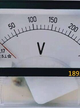 广东德庆电表 DB德表 交流电压表69L17-100V 250V 300V 450V 500V