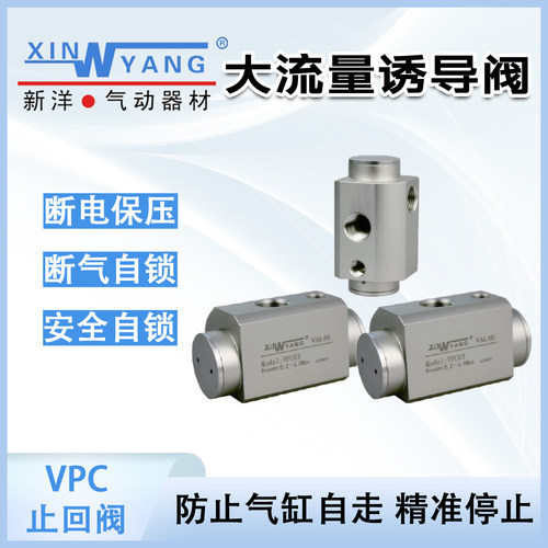 新洋VPC断气断电止回阀保压自锁