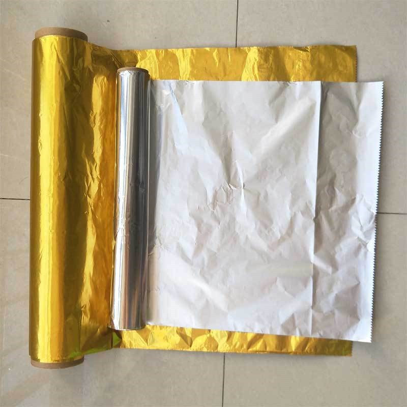 拍摄背景锡d纸 双面金银色影视拍摄背景锡纸 褶皱装饰包装用铝箔