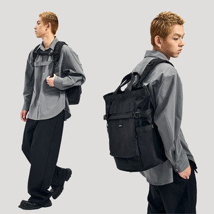 INTHESOUTH潮牌高级感手提大容量双肩包男旅行电脑背包女学生书包