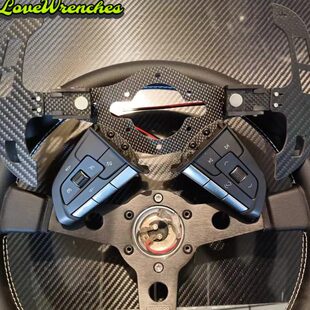 方向盘改装碳纤维多功能按钮支架适用CT4CT5保留原车定速巡航拨片