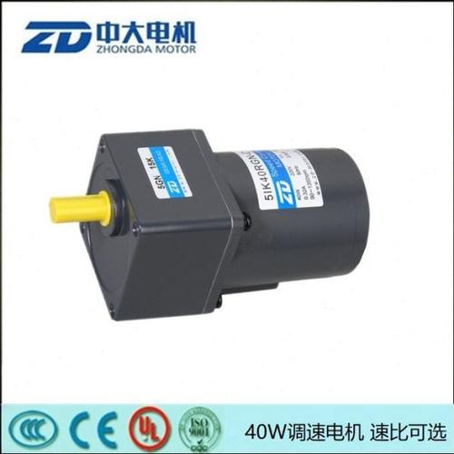 ZD中大40W调速电机 5IK40RGN-C/5GN15K 齿轮减速电动机 小马达