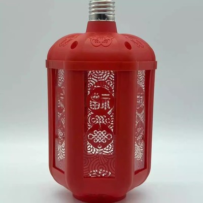 【下单立减50】新款七彩迎福灯笼阳台大门口投影灯春节福字led YH