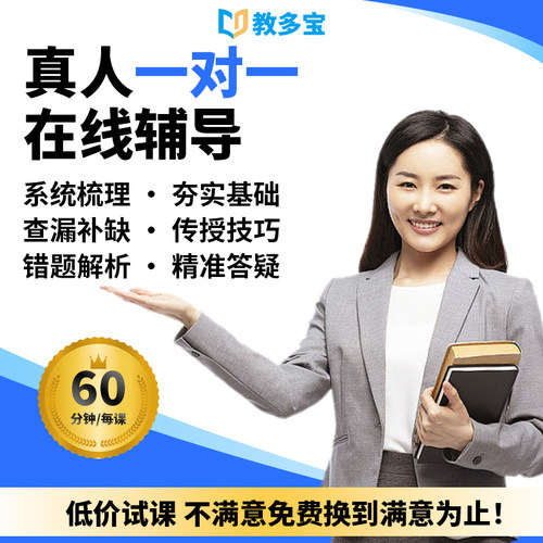 线上一对一辅导家教网课
