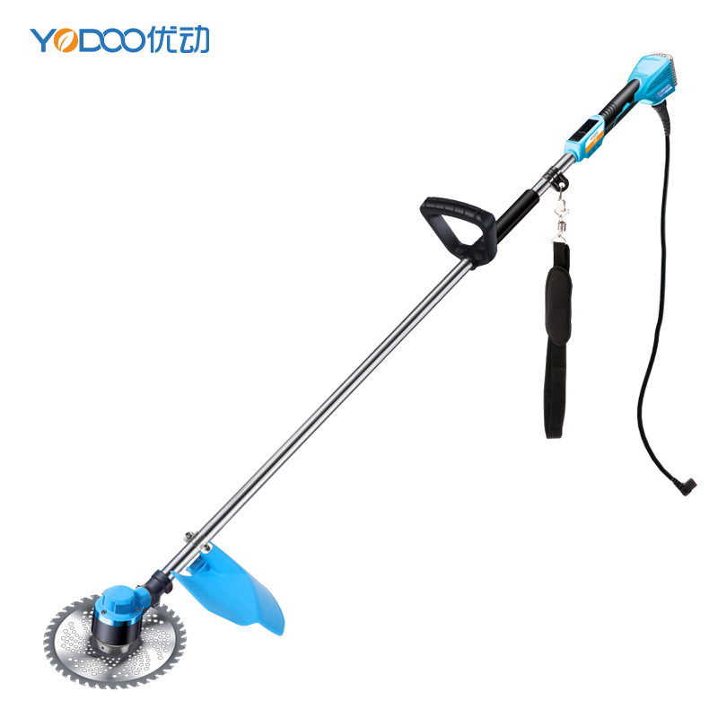 优动无刷电动割草机背负多功能园林除草机充电式家用打草机草坪机