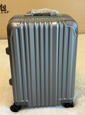 行李箱20寸登机箱纯PC防爆拉杆箱拉链款扩容旅行箱密码箱铝框耐用
