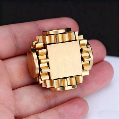 黄铜精密齿轮魔方旋转金属