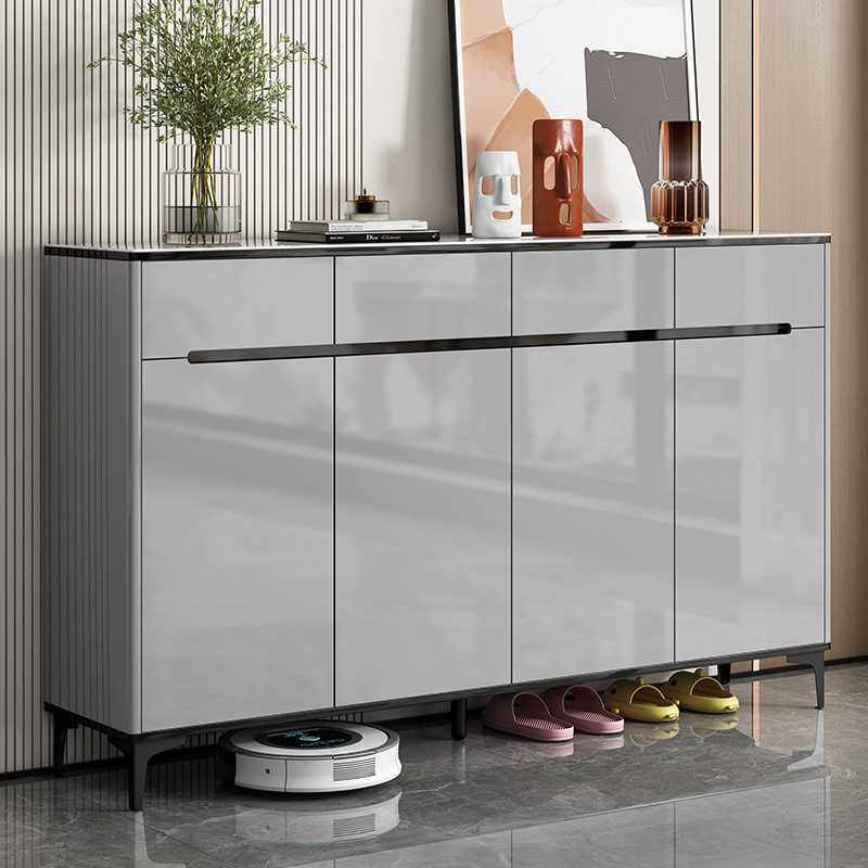 my鞋柜家用门口玄关柜一体新款2024烤漆储物柜入户门外大容量收纳