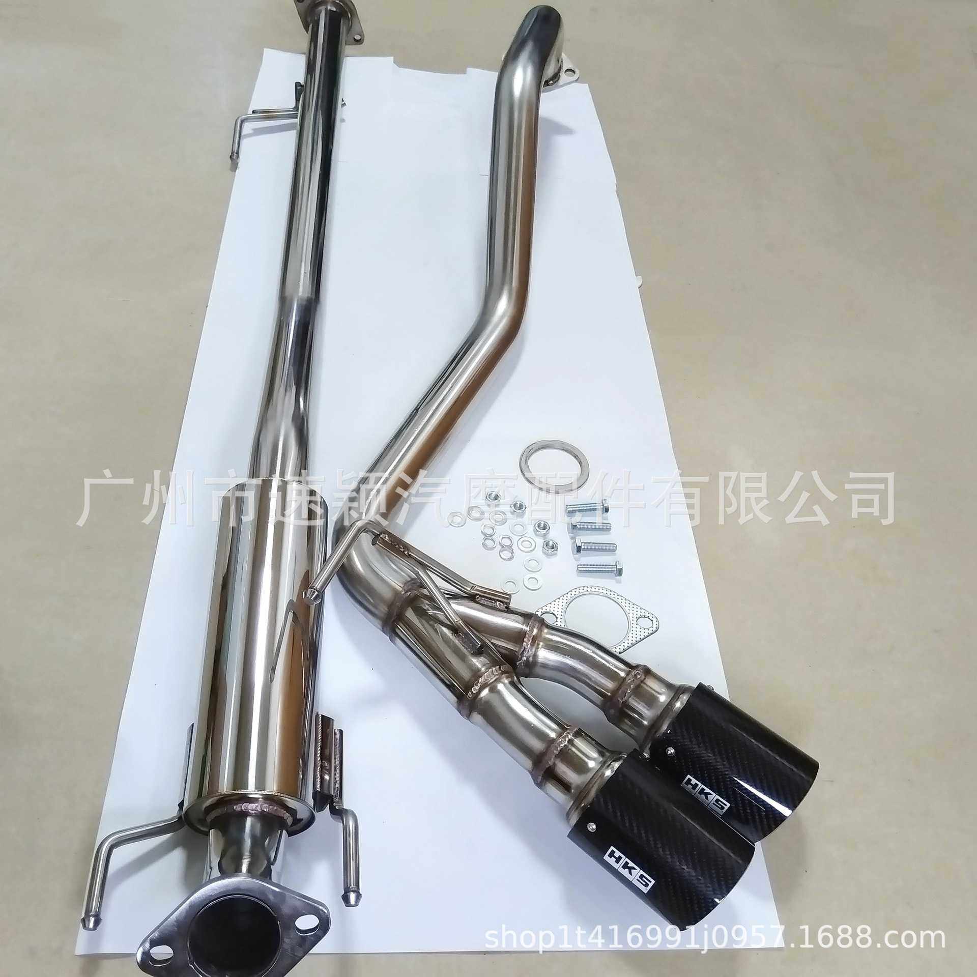 汽车改装排气管适用于丰田海拉克斯REVO2015-2023不锈钢改装套件