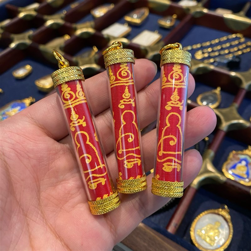 蛋蛋弟泰国佛牌 大管管 龙婆马哈苏拉萨 钥匙扣项链佩戴均可 发鎏