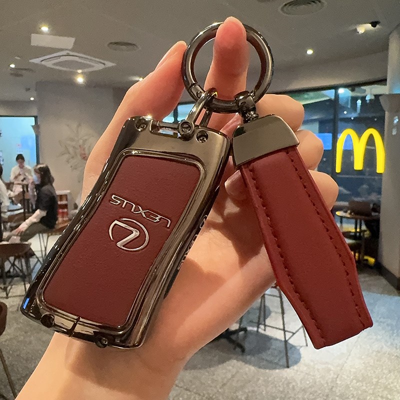 适用于雷克萨斯es200钥匙套es300 rx350hnx260高级ux皮ls500h包扣