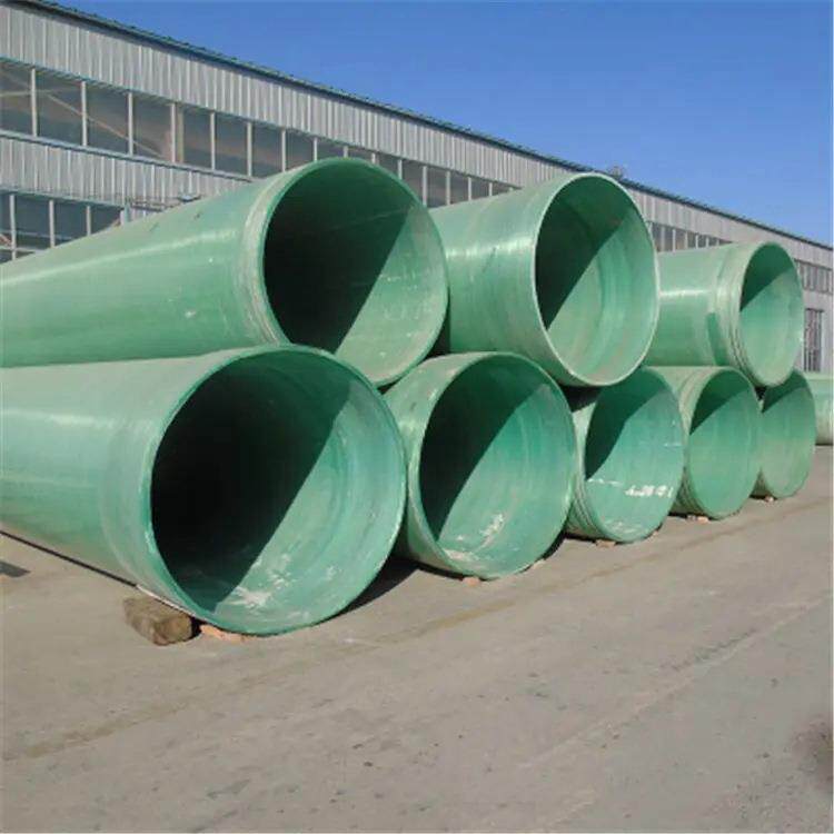 缠绕玻璃钢管道阻燃玻璃钢通风除臭管道化工防腐管道排水排污管道