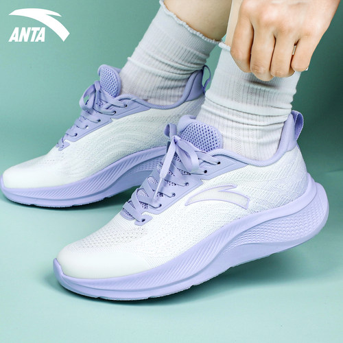 安踏跑步运动鞋羽毛球女鞋