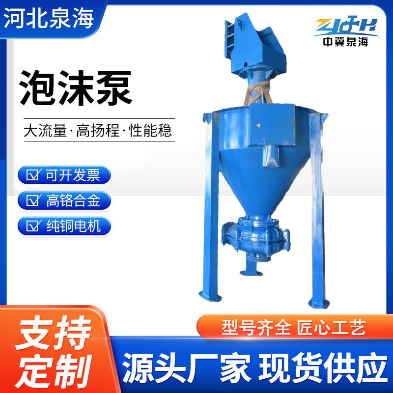 厂家供应立式泡沫泵消除泡沫浮选耐磨耐腐渣浆泵大流量泡沫泵