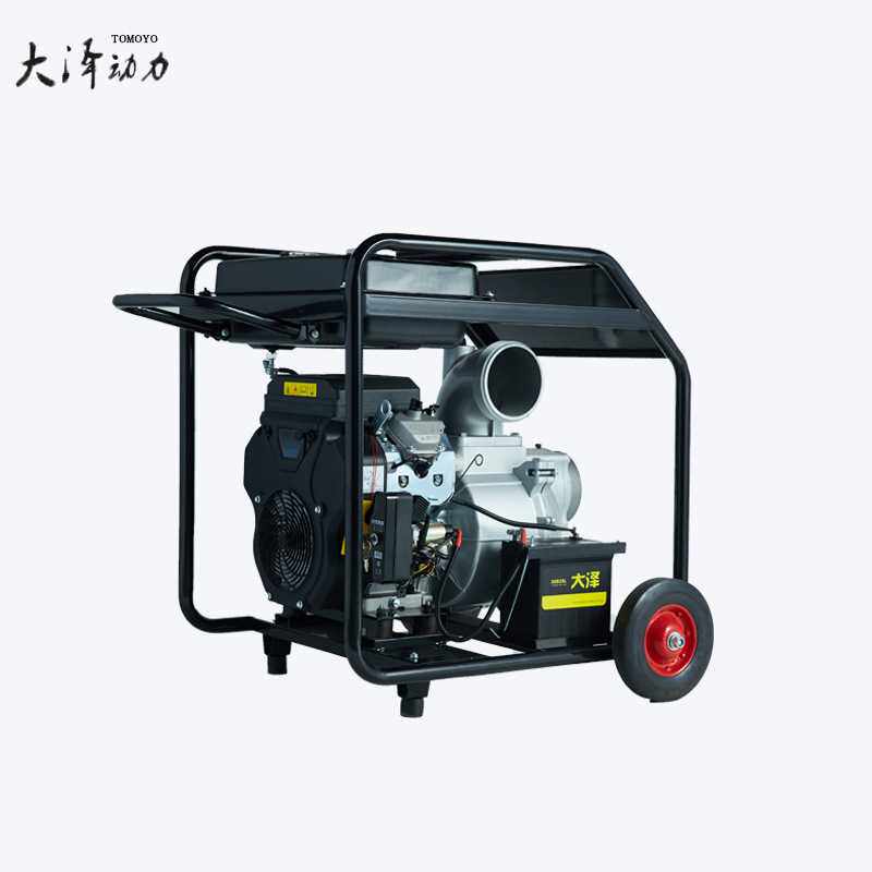 流动式大泽动力柴油高压自吸水泵6寸 TO60EW 高扬程抽水机 