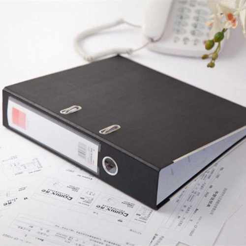 快劳夹A42寸3寸文件夹打孔夹双孔夹2孔夹整理收纳活页资料夹市热