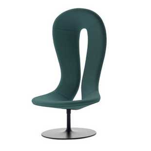 LOVIP038北欧设计师艺术造型椅子靠背椅艺术感玻璃钢个性 单人椅