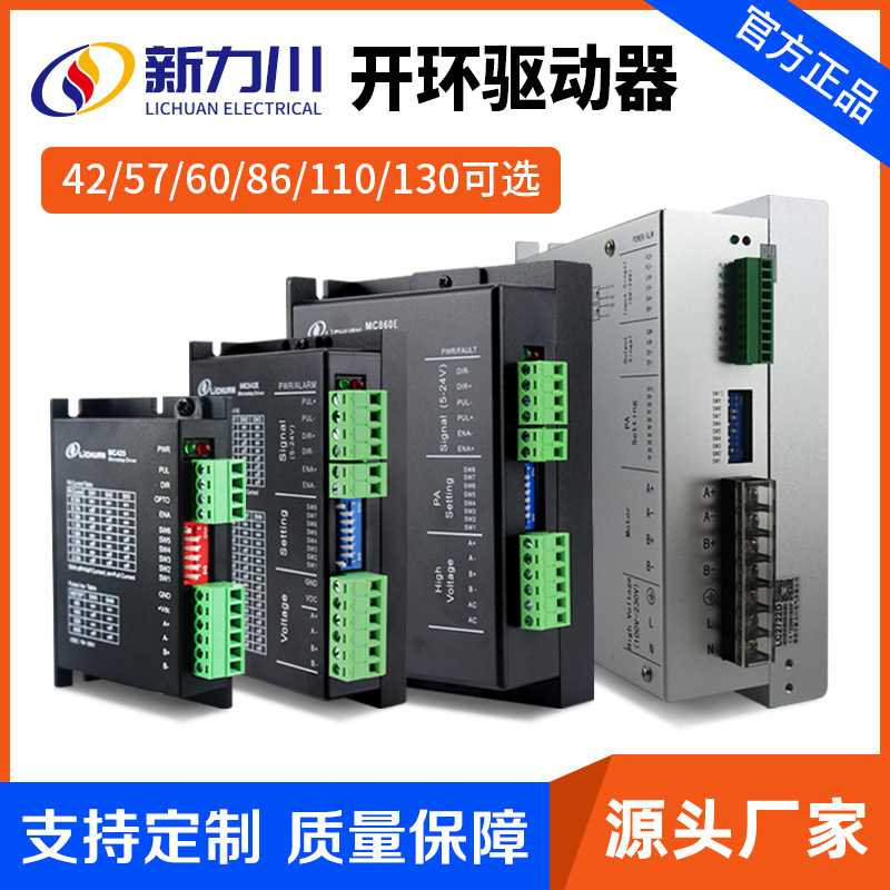 新力川两相三相42/57/86/110步进电机驱动器总线485/CANopen通讯