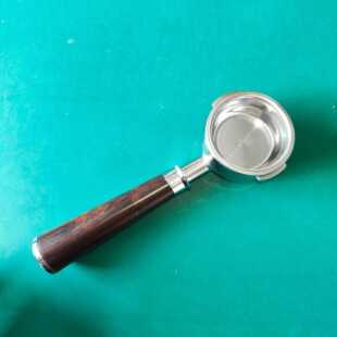 惠家咖啡机专用无底手柄58mm食品级不锈钢冲煮头搭配18克双杯粉碗