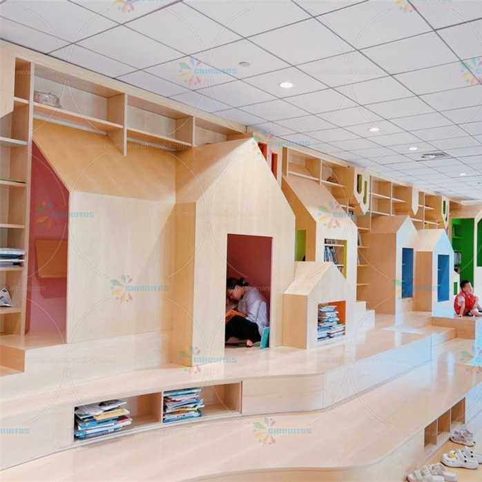 奇可多整店定制幼儿园书柜陈列架中岛展示台房子造型图书馆置物架,玩具/童车/益智/积木/模型,垂直悬浮玩具,淘宝优惠券,粉丝福利购,淘宝优惠卷