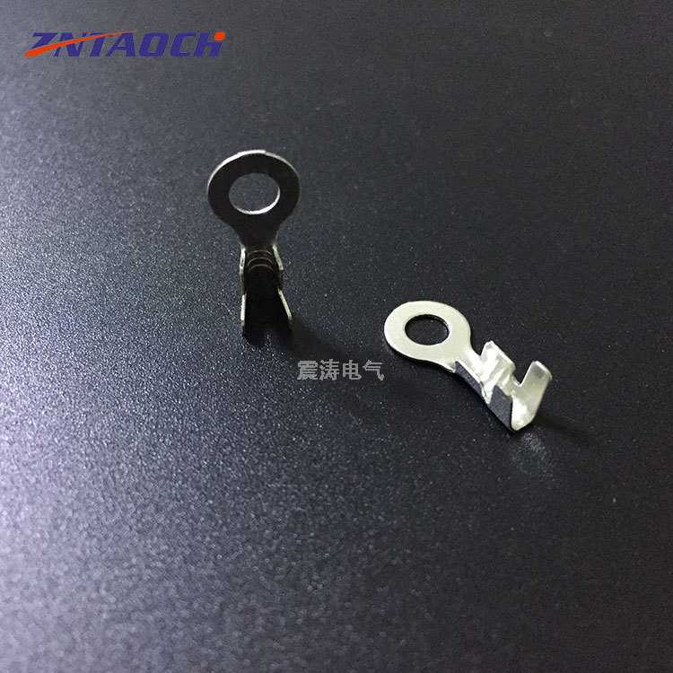 4.2圆形接线片5000只 冷压接线端子 铜开口鼻 接地片 环形地环端